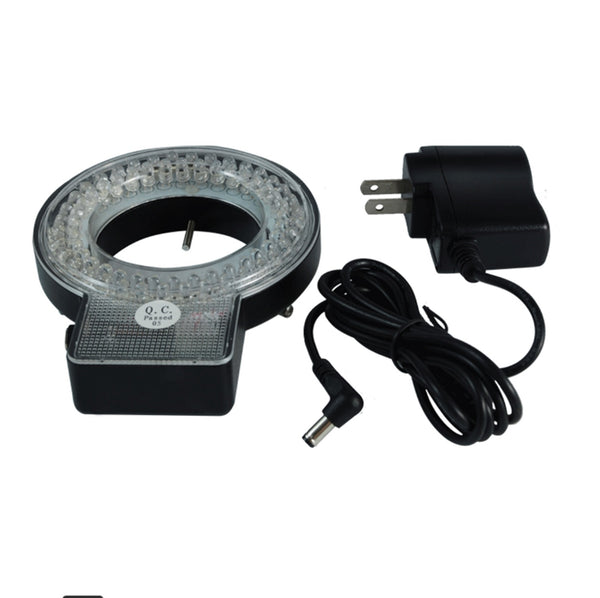 72 LED Microscope Ring Light with 4-Zone Quadrant Control