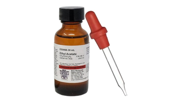 Benz Microscope Ethyl Acetate, 30 ml with Dropper