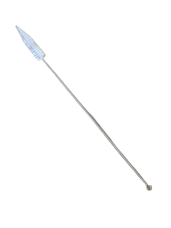 White Nylon Pipette Brush, Tapered, 17" x 3.5" (3027)