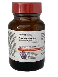 Canada Balsam Synthetic Mounting Medium 25ml/0.85oz (#AC0020)