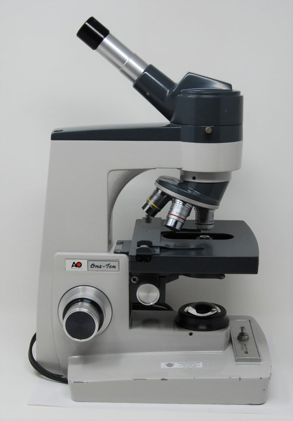 Reconditioned AO One-Ten Series Monocular Compound Microscope - Benz Microscope Optics Center