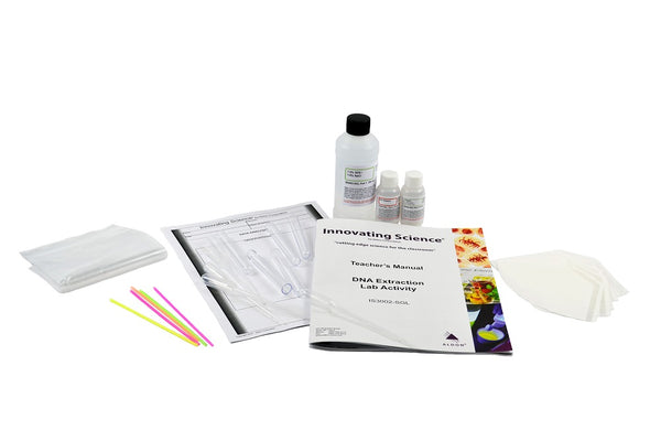 Innovating Science DNA Extraction Lab, Small Group Learning Kit, Materials for 5 Groups