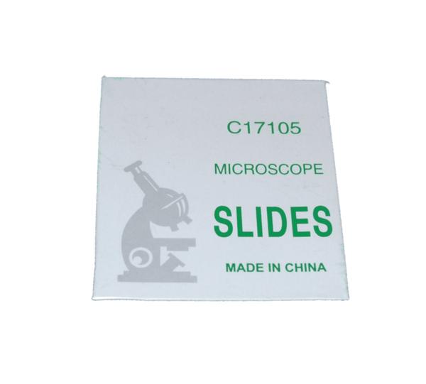 Standard Glass Microscope Slides, 3" x 1" Plain or Frosted - 3